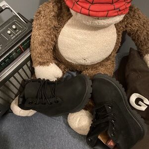 Classic Timberland Black Toddler 5.5